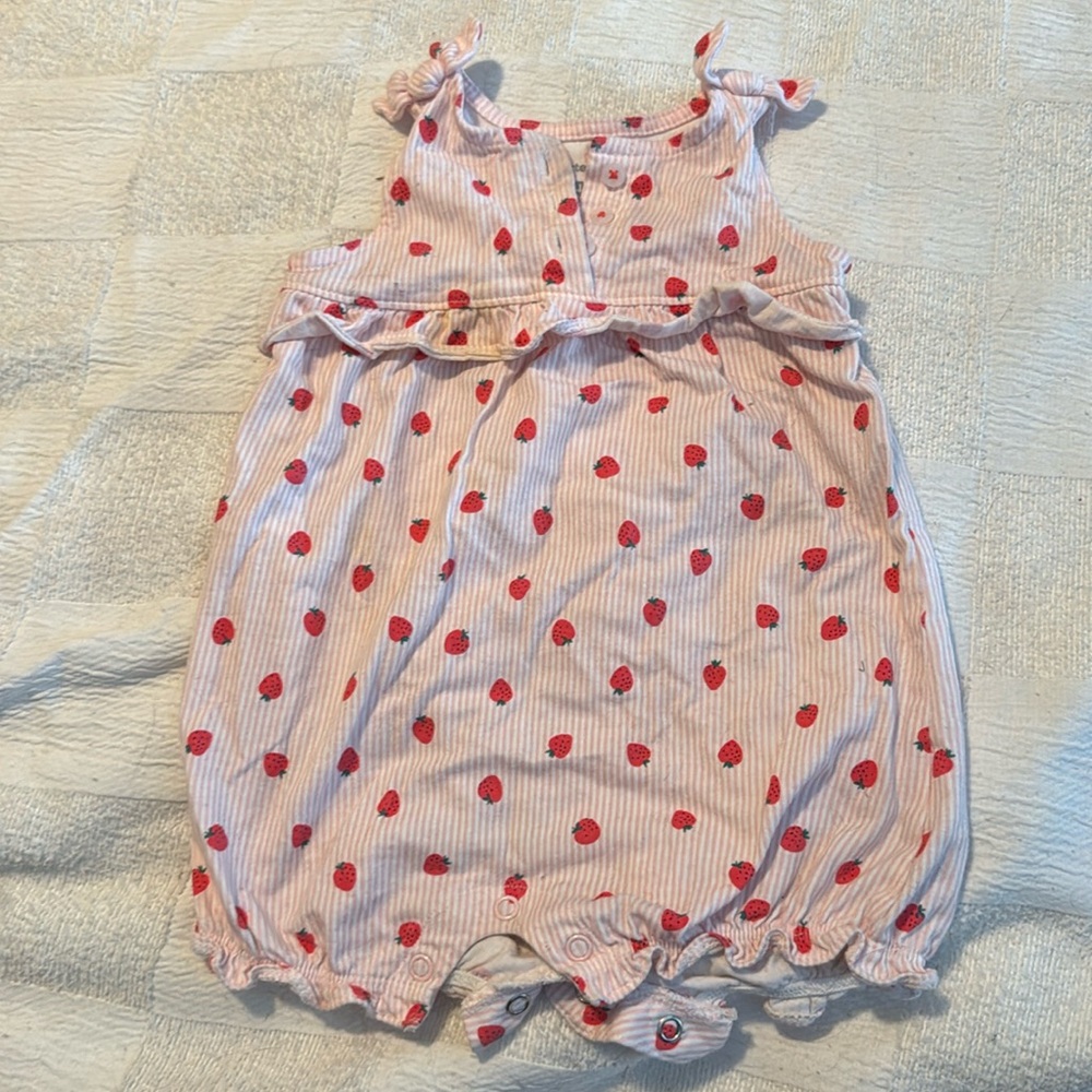 Strawberry romper